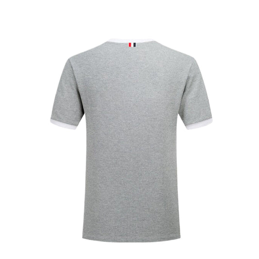 4-Bar Solid Color T-shirt