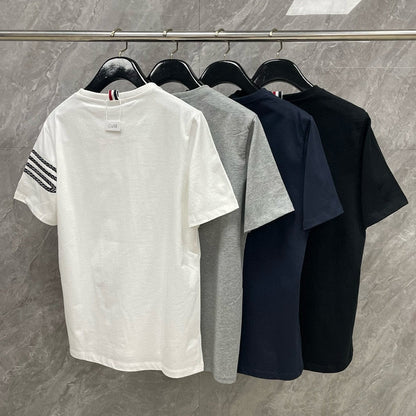 4-Bar Snake pattern T-shirt