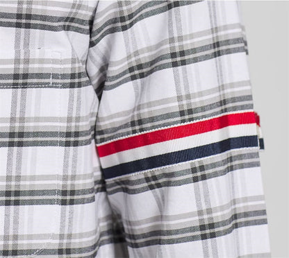 4-Bar Casual Oxford Shirt