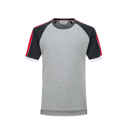 4-Bar Color matching T-shirt