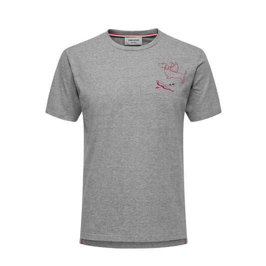 4-Bar Puppy Print T-shirt