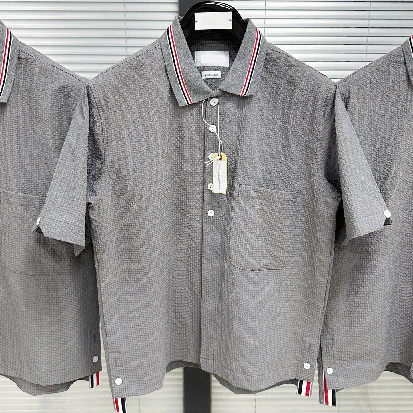 4-Bar Short sleeved shirt#1120