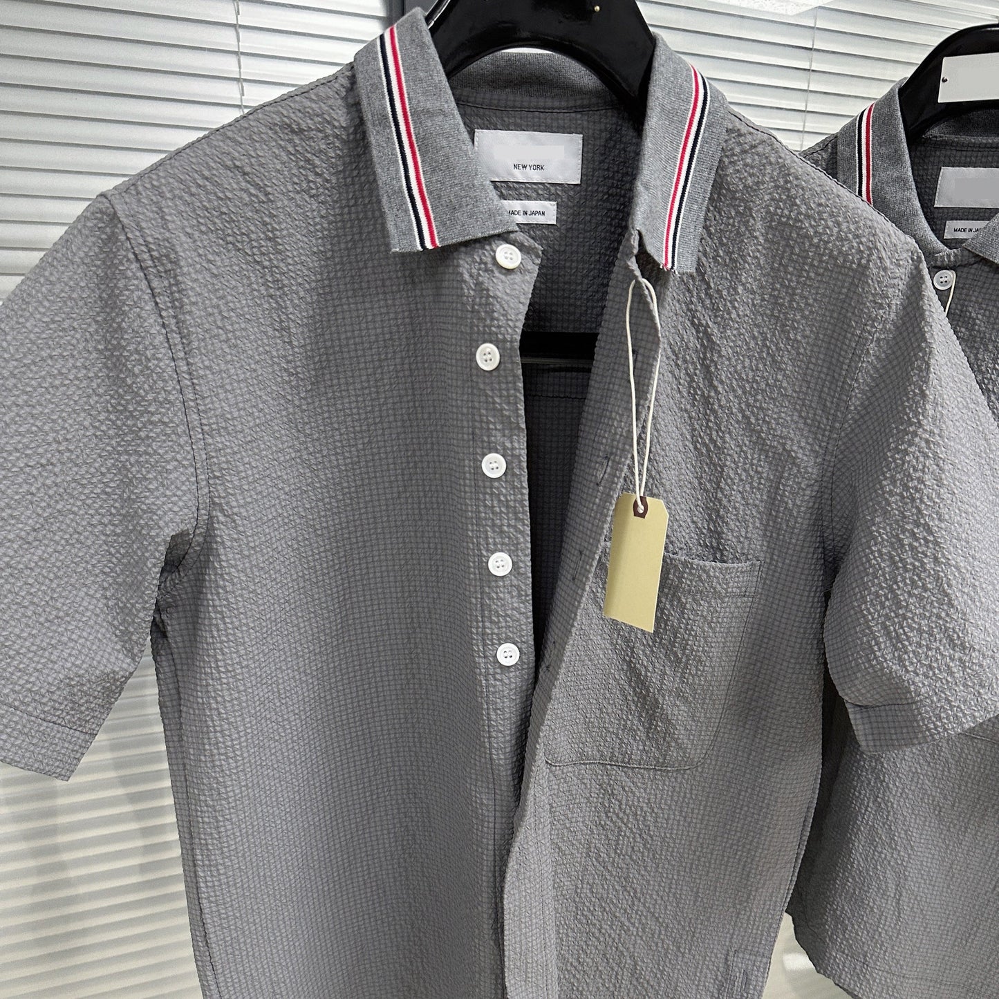 4-Bar Short sleeved shirt#1120