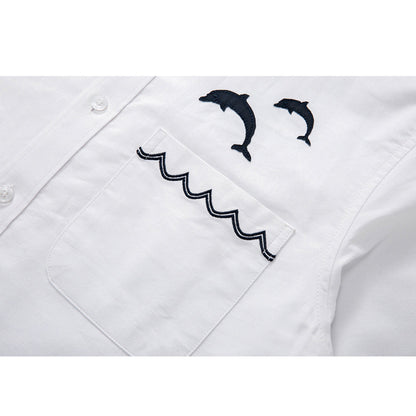 4-Bar Casual Oxford Shirt