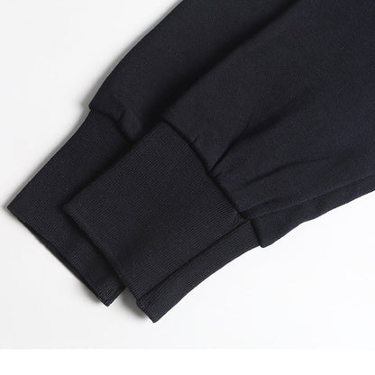 4-Bar embroidery Hoodies