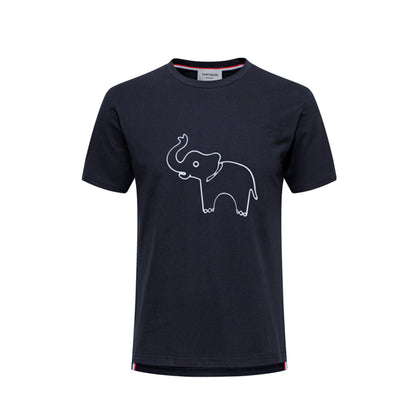 4-Bar Elephant print T-shirt