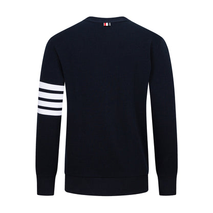 4-Bar Button Cardigan Sweatshirt