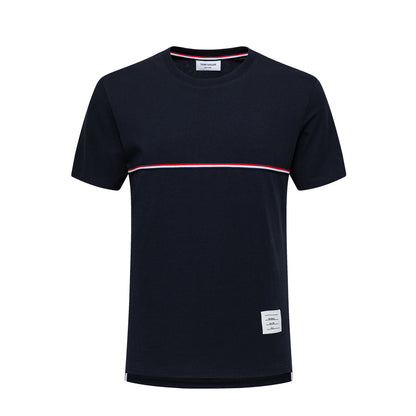 4-Bar Cotton T-shirt