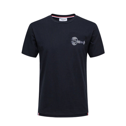 4-Bar Cotton T-shirt