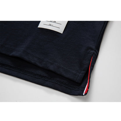 4-Bar Cotton T-shirt
