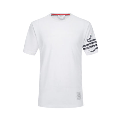 4-Bar Snake pattern T-shirt